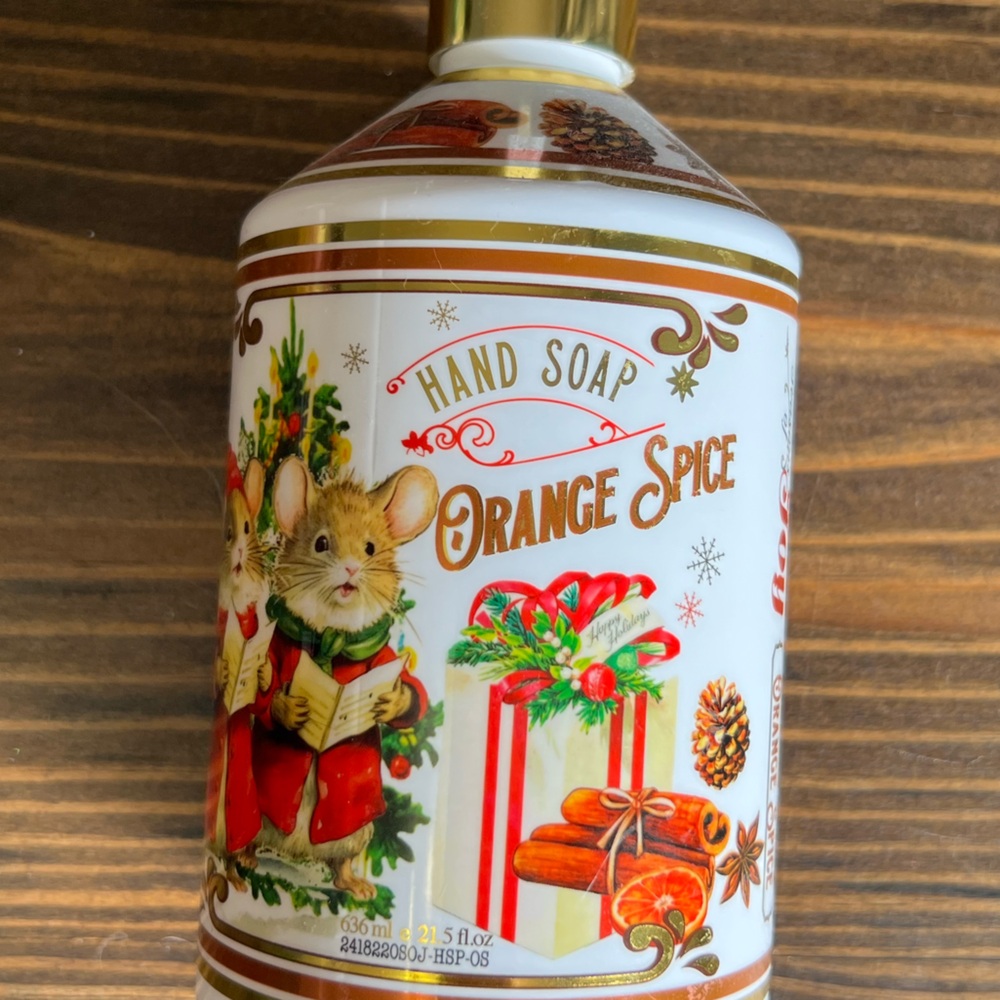 Home and Body Company Orange Spice Hand Soap- Brand New